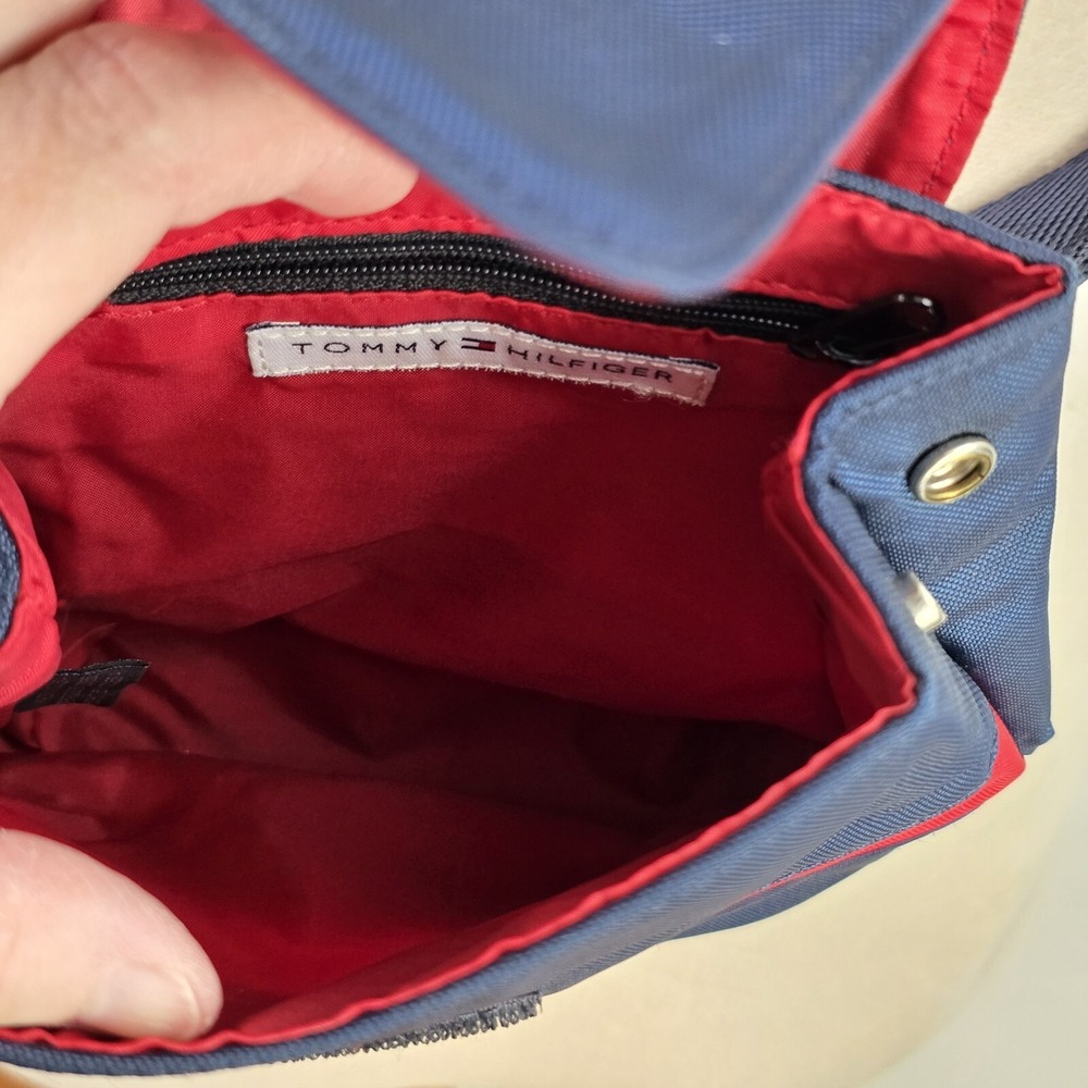 Tommy Hilfiger Mini Backpack Bag Y2K 1990s Spellout Vintage - Picture 5 of 13